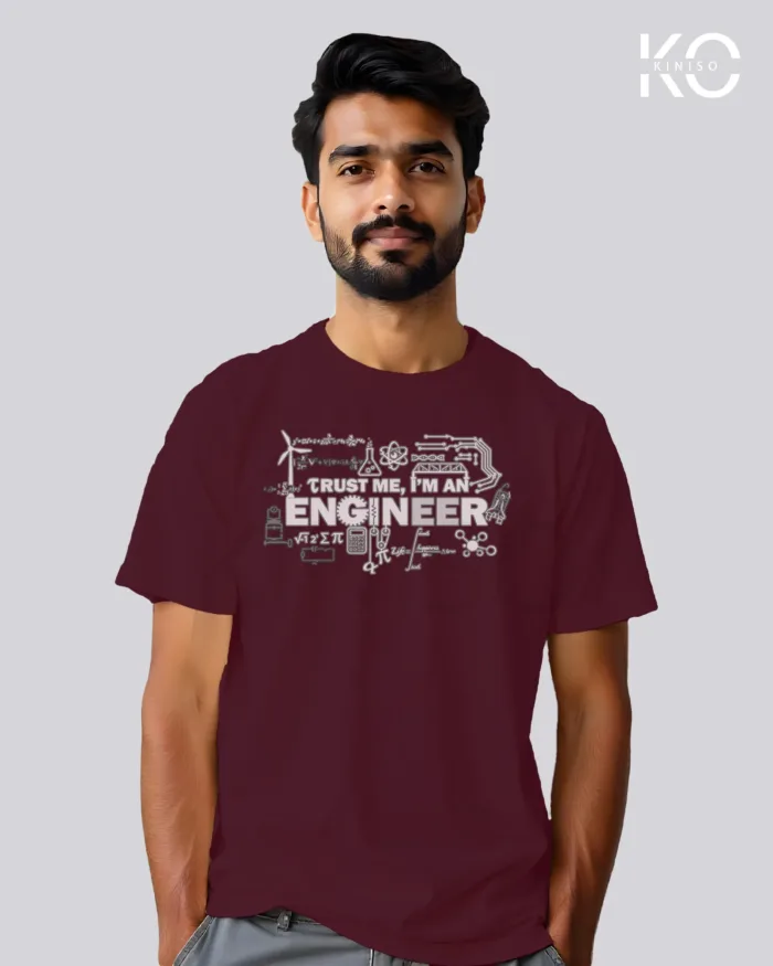 I am Engineer Printed T-Shirt for Stylish Tech Persons