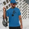 Half Sleeve T-Shirt for Men – Kiniso – Black Heart - Image 7
