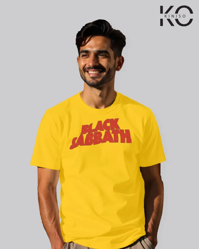 Music Inspired t shirts with Black Sabbath Design Printed for Music Lover in Bangladesh - Image 2