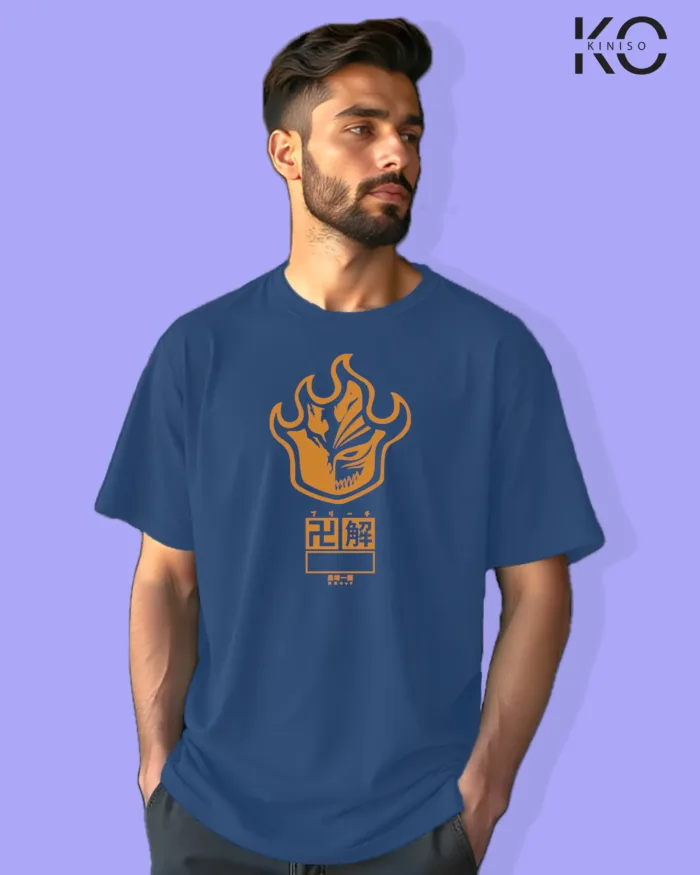 Anime Inspired Design "Bleach Mask"  Printed T-Shirts for Anime Lovers in Bangladesh - Image 8