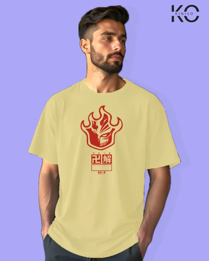 Anime Inspired Design "Bleach Mask"  Printed T-Shirts for Anime Lovers in Bangladesh - Image 6