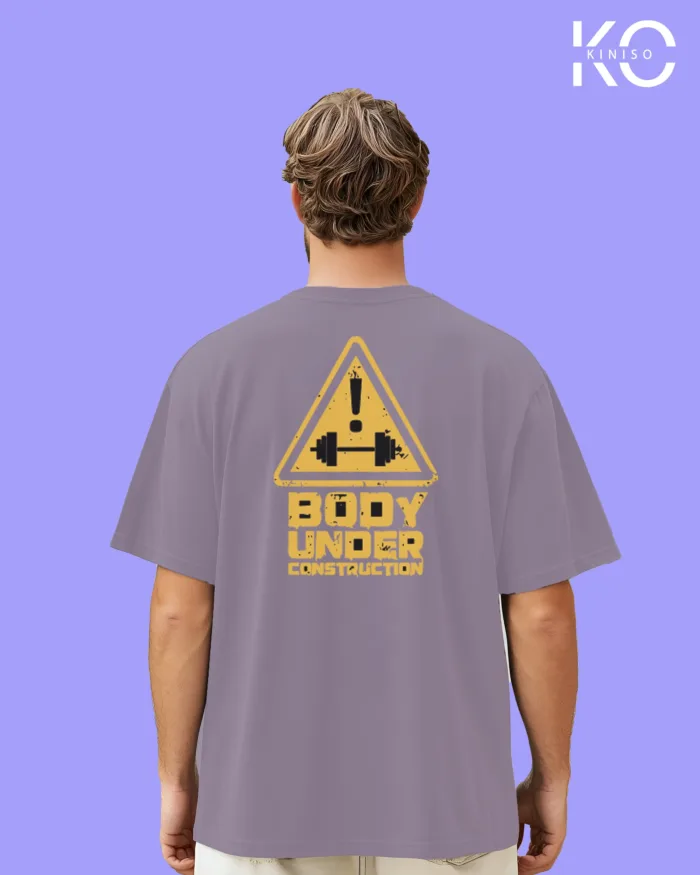 Body Under Construction Printed GYM T-Shirts for Men - Image 14
