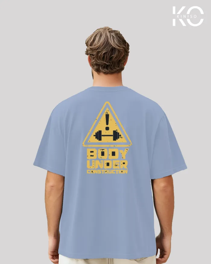 Body Under Construction Printed GYM T-Shirts for Men - Image 11