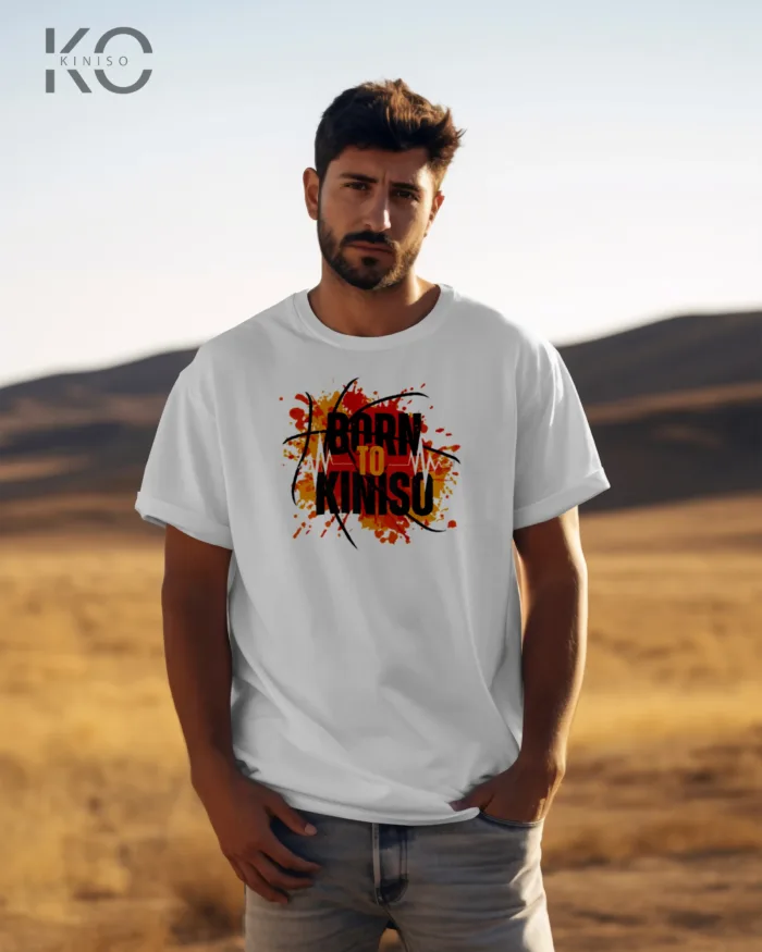 Half Sleeve T-Shirt for Men – Born to Kiniso