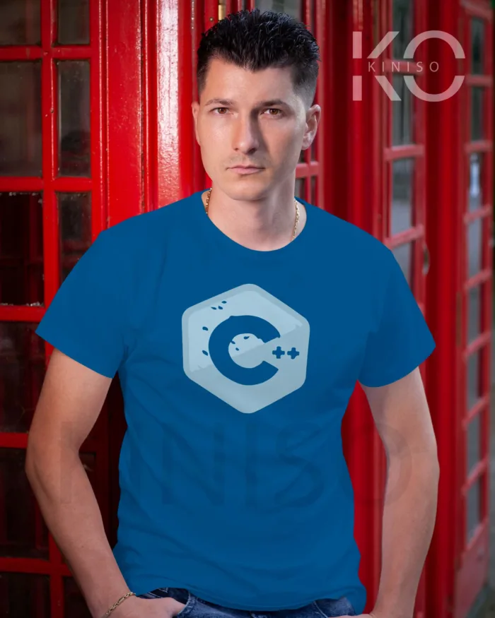 Half Sleeve Round Neck T-Shirt for Men - Engineer - C++ - Image 7