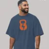 GYM Themed T-Shirt with Can't Fake Fitness Design for Men - Image 2