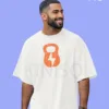 GYM Themed T-Shirt with Can't Fake Fitness Design for Men - Image 4