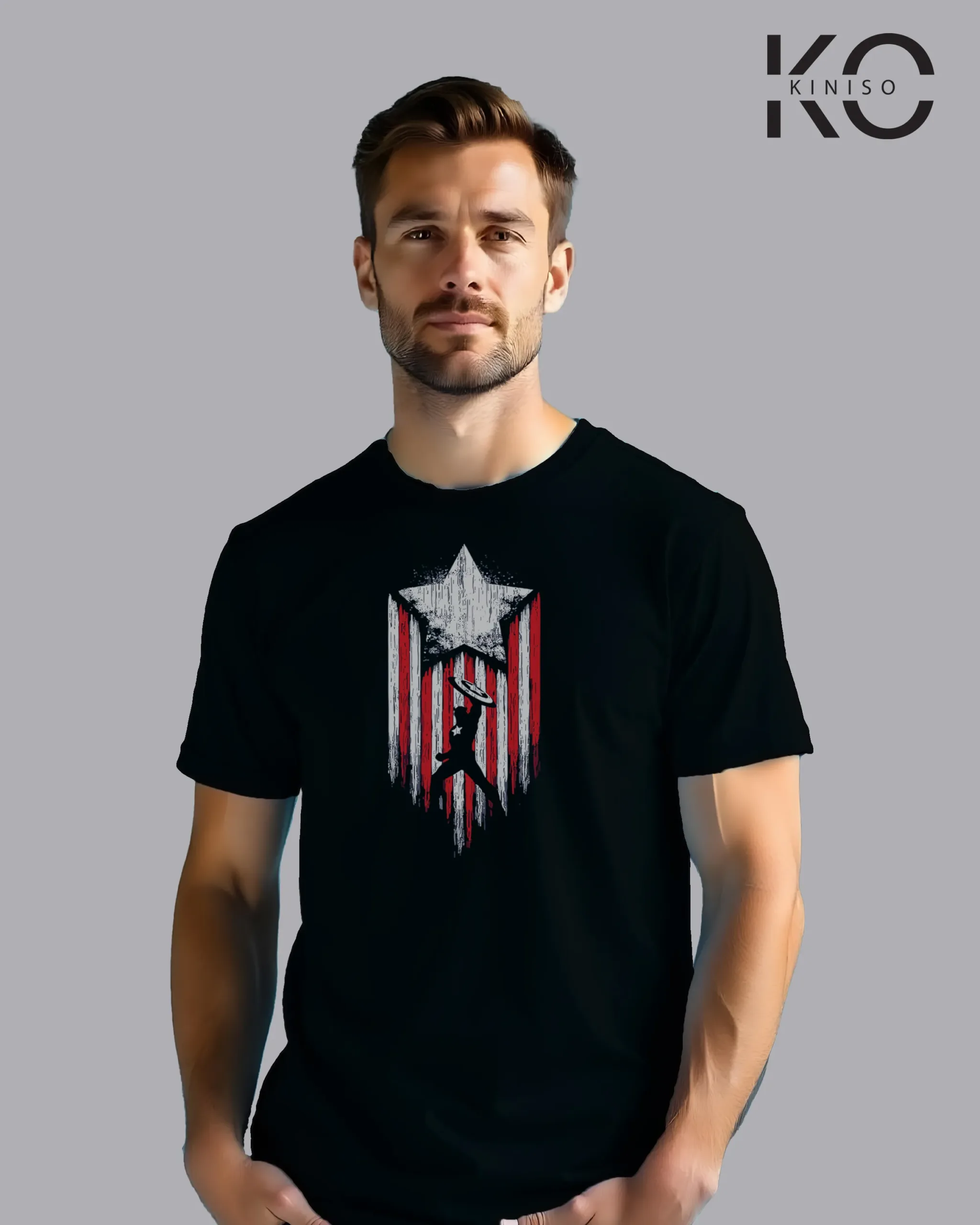 Captain America Black scaled