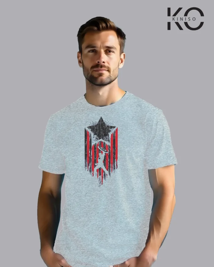 Movie Lover t shirts with Captain America Logo Printed for men in Bangladesh - Image 7