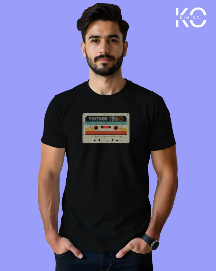 Music Inspired t shirts with Cassette Tape Vintage Design Printed for Music Lover in Bangladesh - Image 8