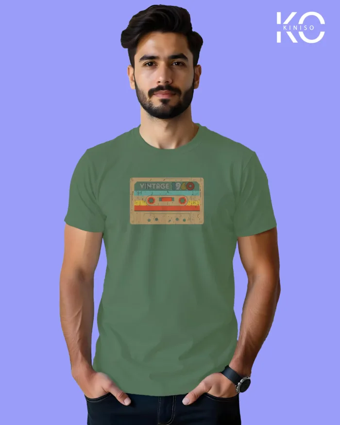 Music Inspired t shirts with Cassette Tape Vintage Design Printed for Music Lover in Bangladesh - Image 6