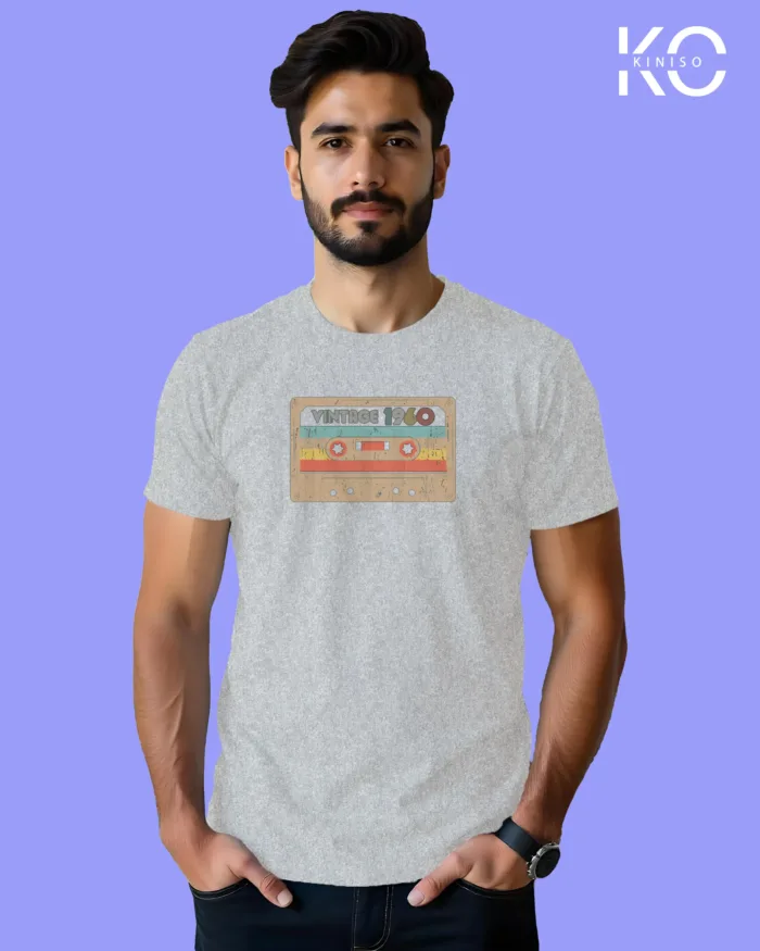 Music Inspired t shirts with Cassette Tape Vintage Design Printed for Music Lover in Bangladesh - Image 5