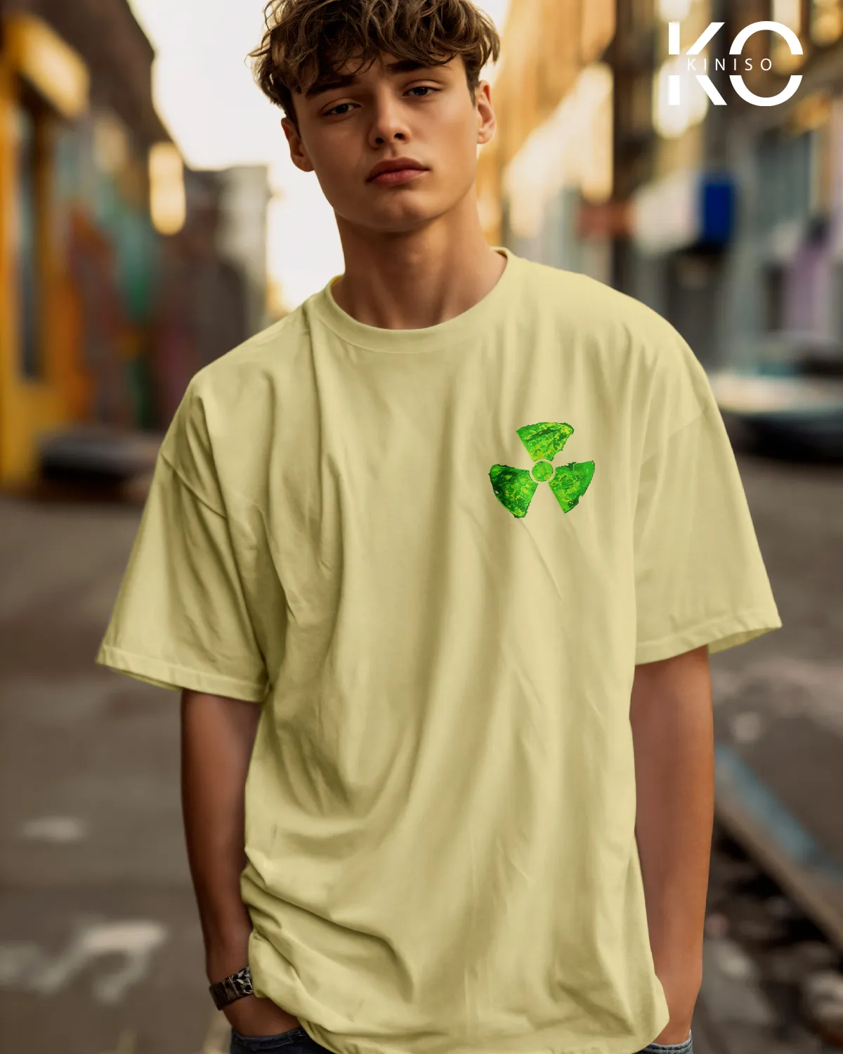 Chemical Warning Sign Off White