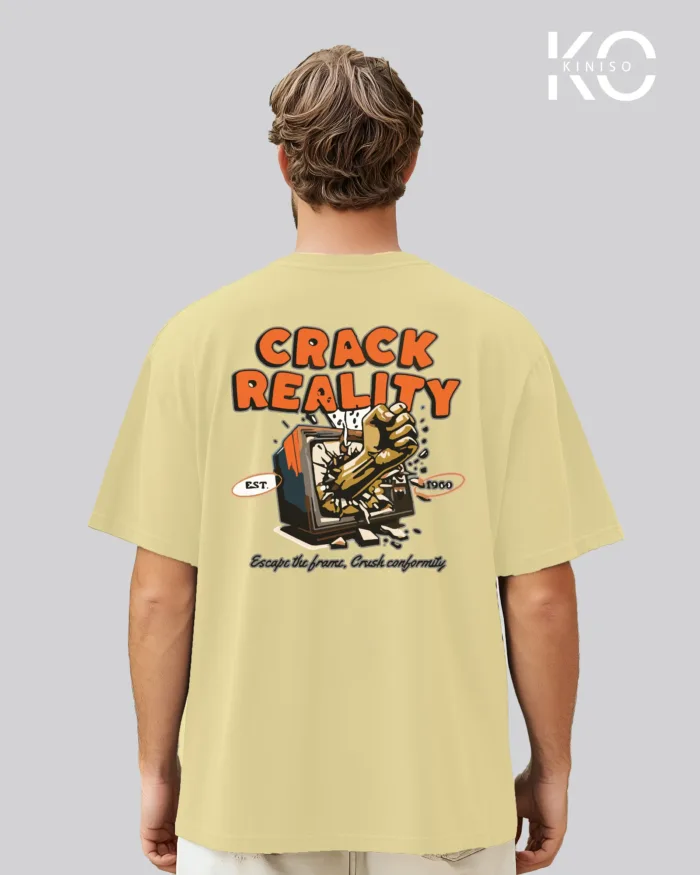 Crack Reality Printed Graffiti T-Shirts for Hip Hop Lovers