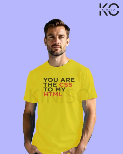 Css to my HTML Yellow