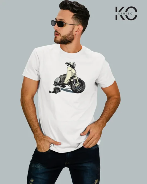 Custom Scooter White 1