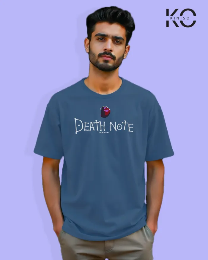 Anime Inspired Design "Death Note Apple"  Printed T-Shirts for Anime Lovers in Bangladesh - Image 6