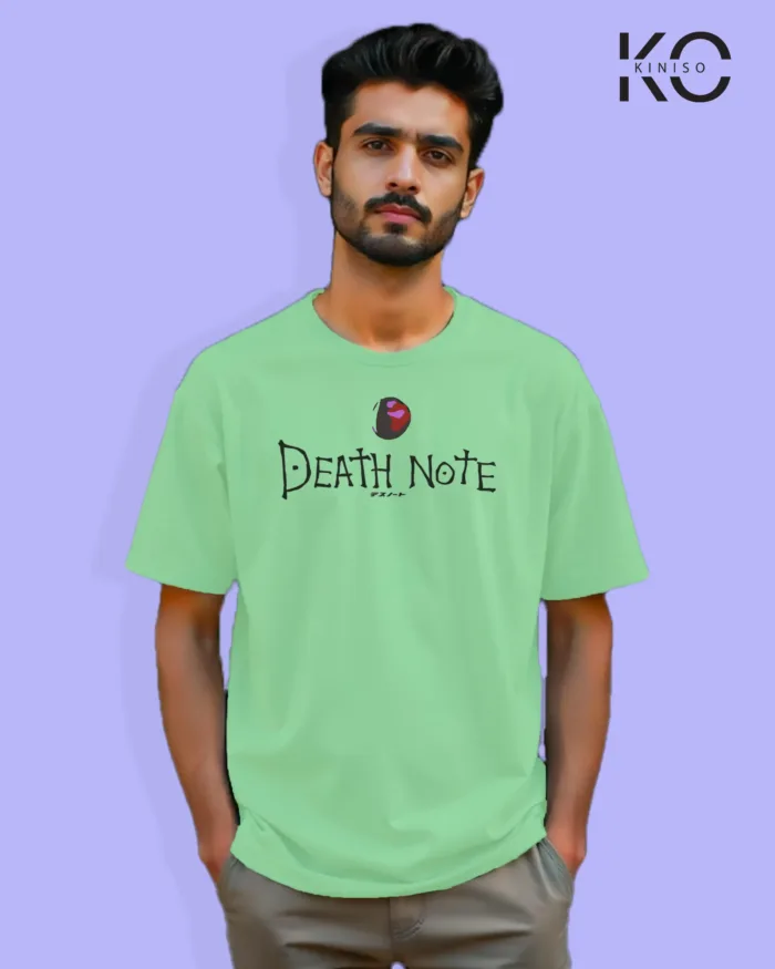 Anime Inspired Design "Death Note Apple"  Printed T-Shirts for Anime Lovers in Bangladesh - Image 3