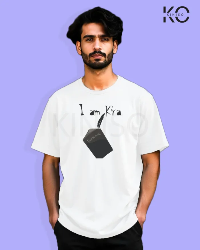 Death Note anime Tshirt lineup - I Am Kira - in Bangladesh