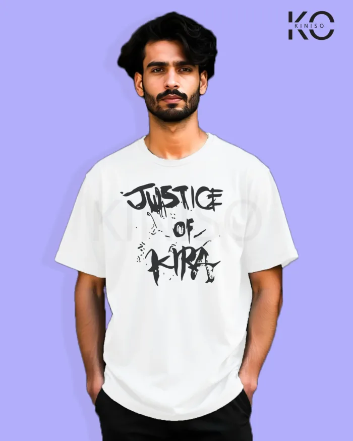 Death Note anime Tshirt lineup - Justice Of Kira - in Bangladesh - Image 2