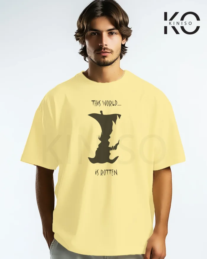 Death Note anime Tshirt lineup - This World Is Rotten - in Bangladesh