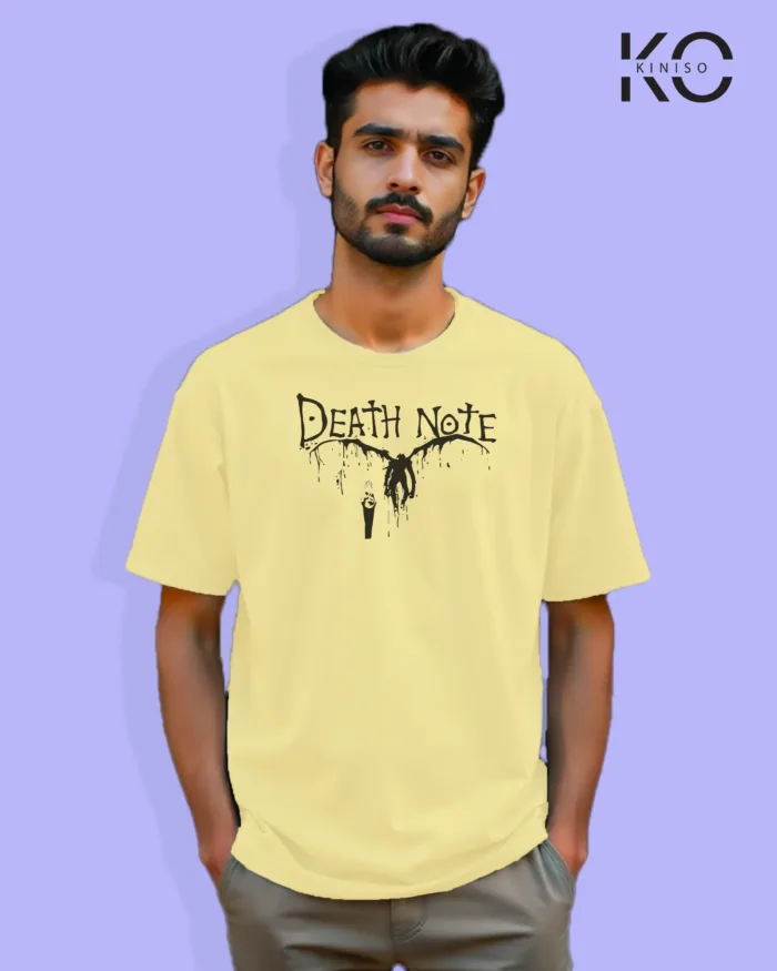 Anime Inspired Design "Death Note and Ryuk"  Printed T-Shirts for Anime Lovers in Bangladesh - Image 5
