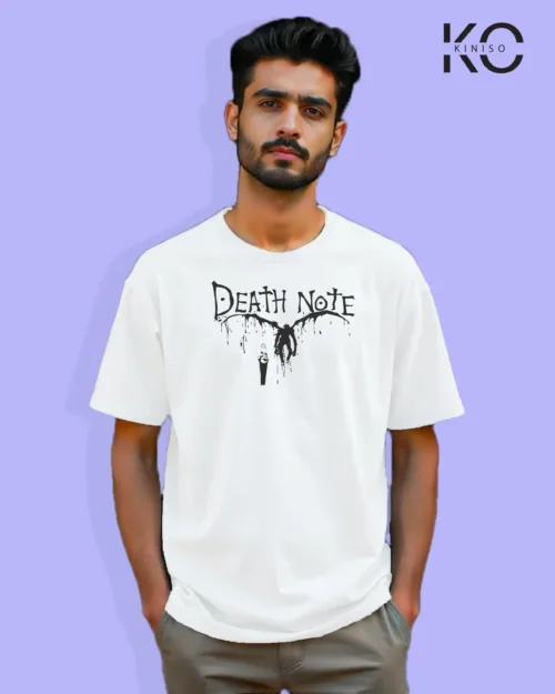 Death Note and Ryuk walkin White