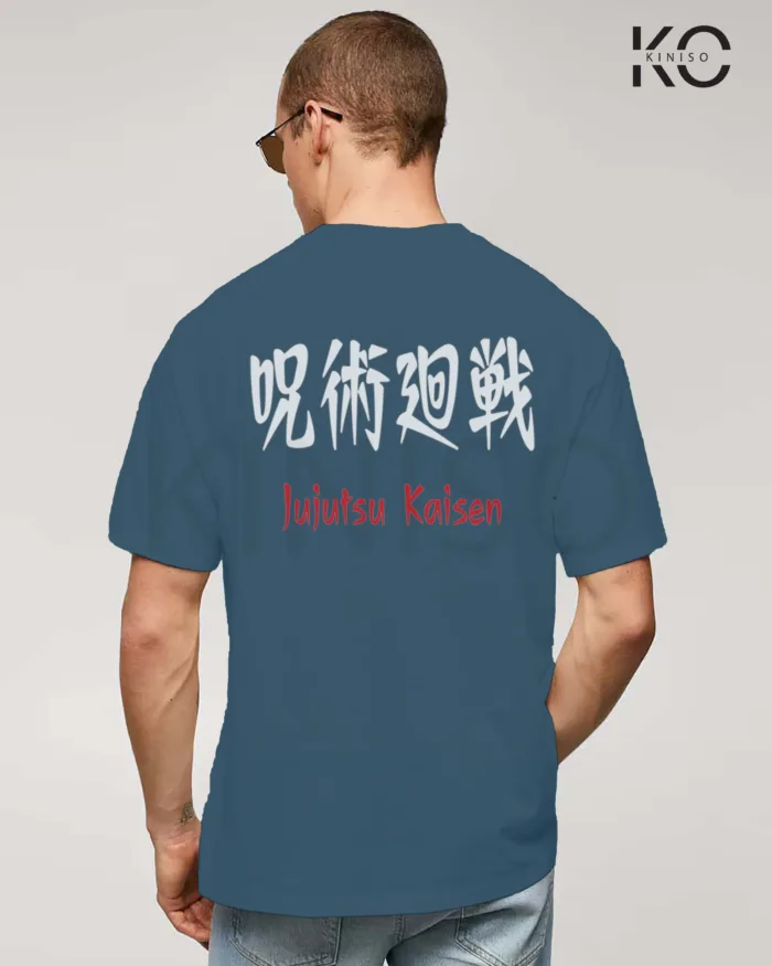 Jujutsu Kaisen Anime drop shoulder Tshirt for Men - Sakuna Demon Face - in Bangladesh - Image 8