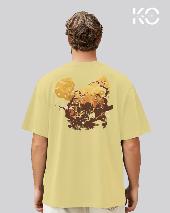 Demon Slayer Anime T-Shirt  - Zenitsu Agatsuma Flash Attack - In Bangladesh - Image 13
