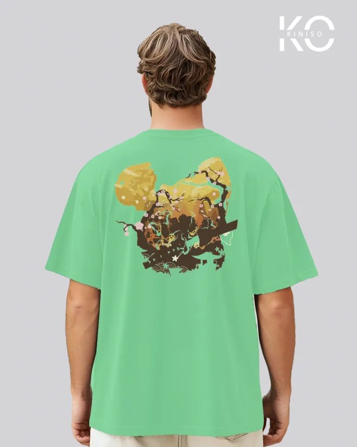 Demon Slayer Anime T-Shirt  - Zenitsu Agatsuma Flash Attack - In Bangladesh - Image 12