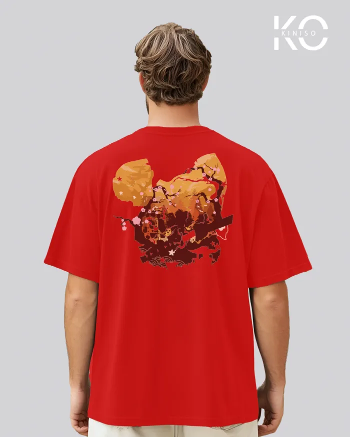 Demon Slayer Anime T-Shirt  - Zenitsu Agatsuma Flash Attack - In Bangladesh - Image 11