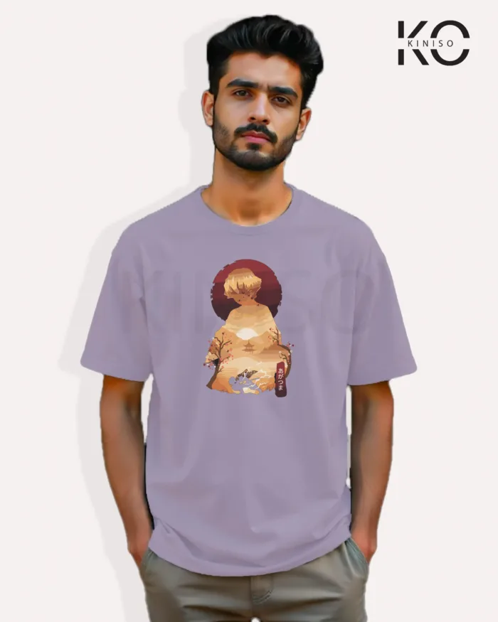 Demon Slayer Anime T-Shirt  - Zenitsu Agatsuma Flash Attack - In Bangladesh - Image 7