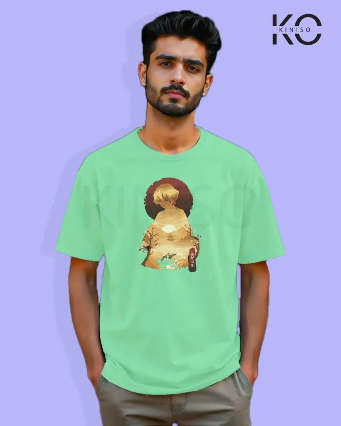 Demon Slayer Anime T-Shirt  - Zenitsu Agatsuma Flash Attack - In Bangladesh - Image 5