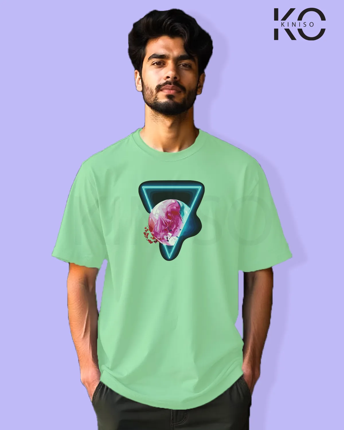 Diomond Shape Pastel Mint