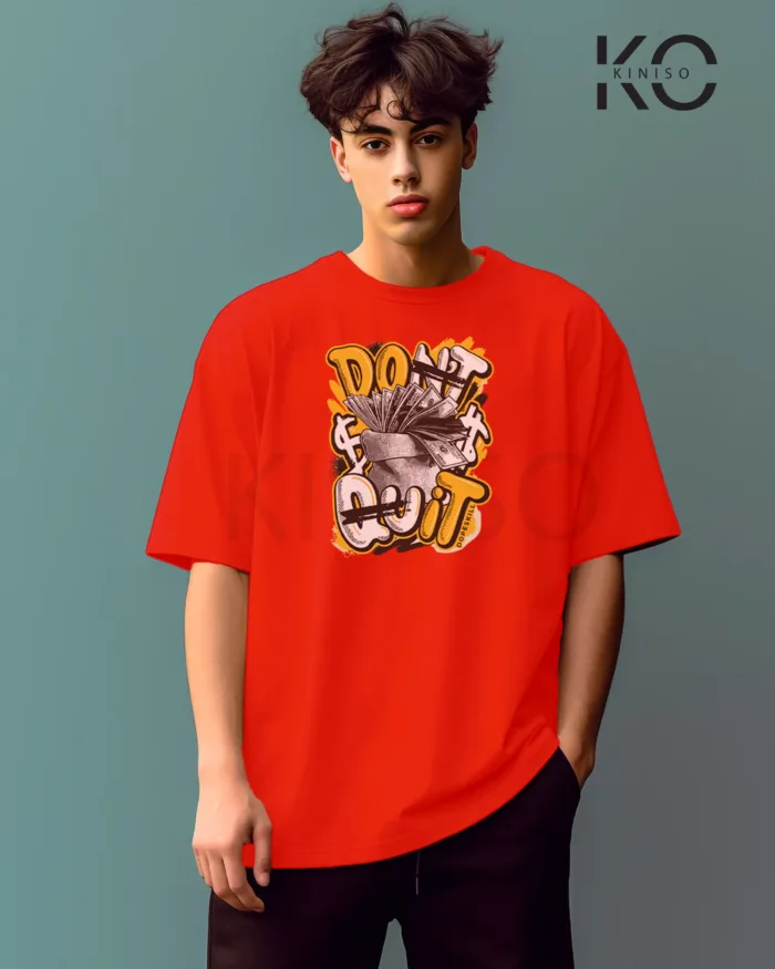 Don't Quit Graffiti printed hip hop t shirts for music Lover in Bangladesh - Image 3