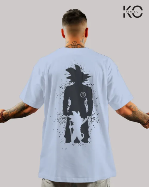 Dragon Ball Goku Backpart Sky Blue