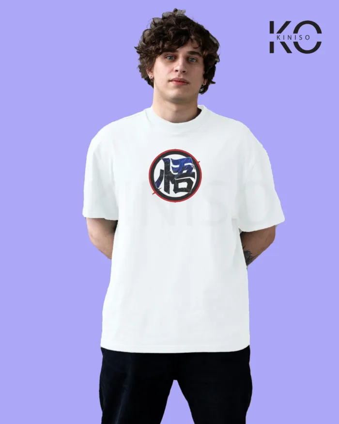 Dragon Ball Goku Printed Oversized Anime Themed T-Shirts - Image 2