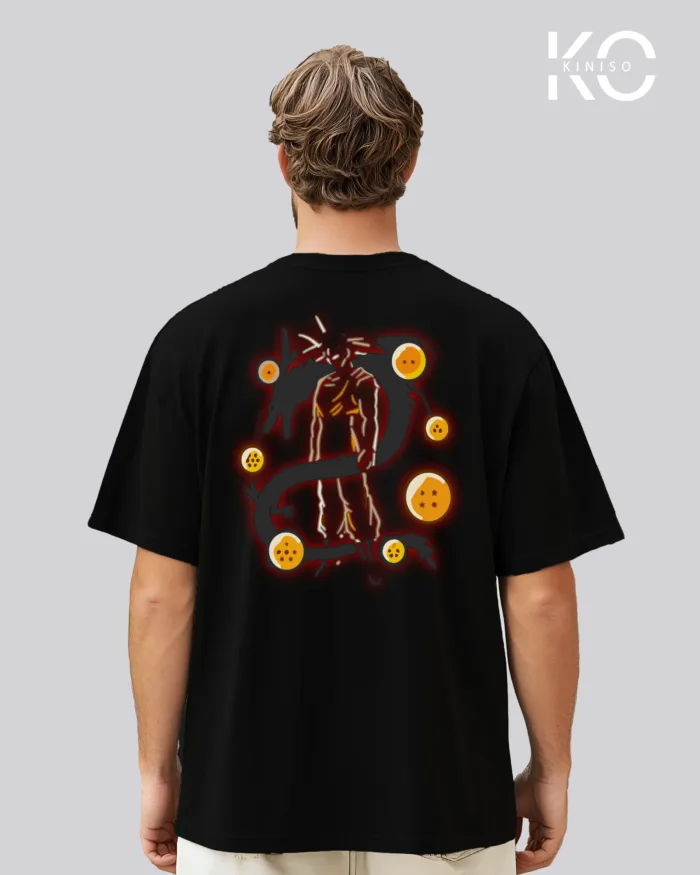 Premium Men's Drop Shoulder Dragon Ball Z Anime T-Shirts - Image 15