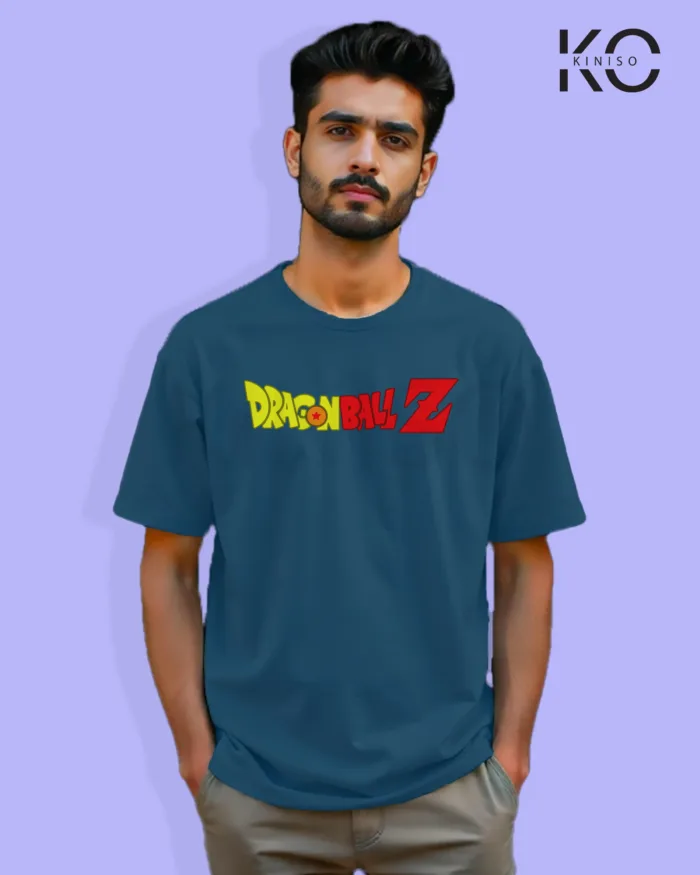 Premium Men's Drop Shoulder Dragon Ball Z Anime T-Shirts - Image 16