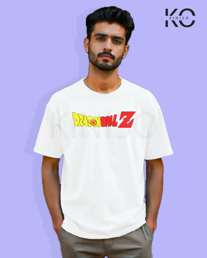 Premium Men's Drop Shoulder Dragon Ball Z Anime T-Shirts - Image 2