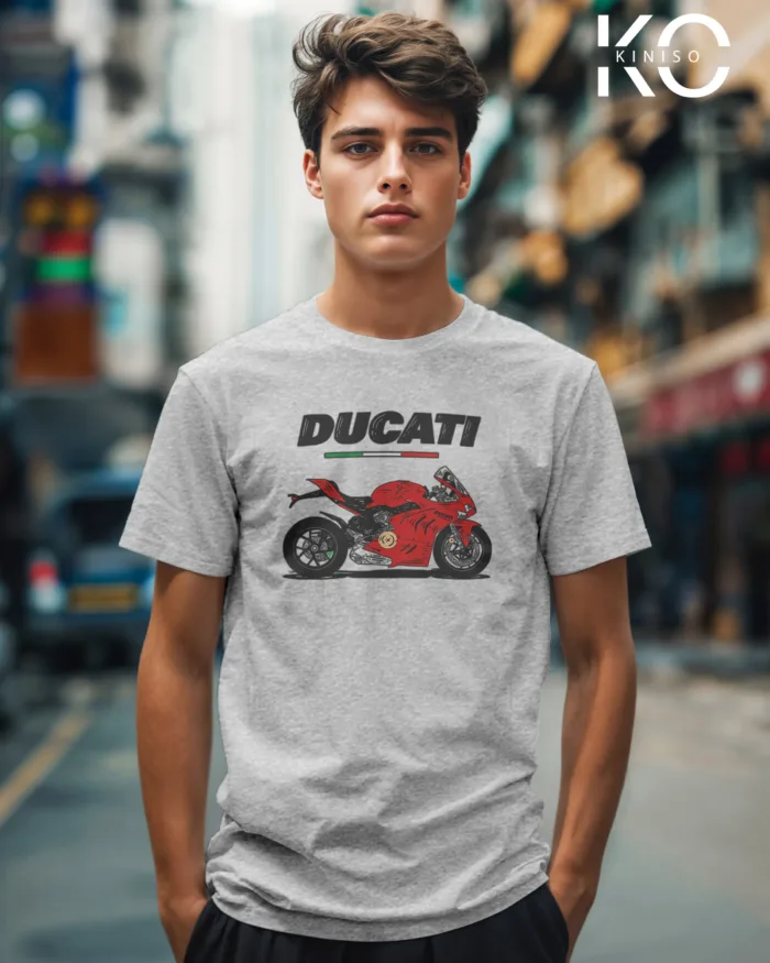 T-Shirts for Ducati Motorcycle Lover with theme printed - Image 5