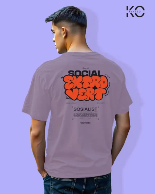 Extrovert backside Light Purple