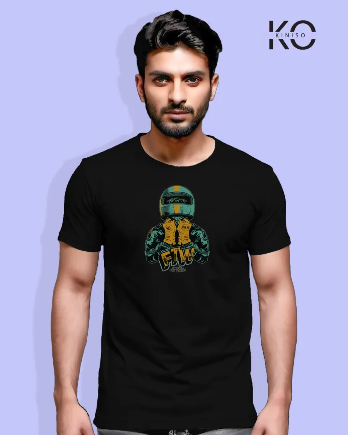 T-Shirts for FTW forever Motorcycle Lover with theme printed for men - Image 8