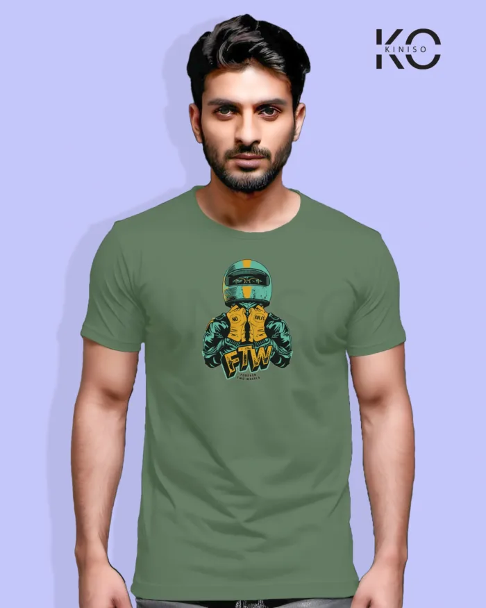 T-Shirts for FTW forever Motorcycle Lover with theme printed for men - Image 6