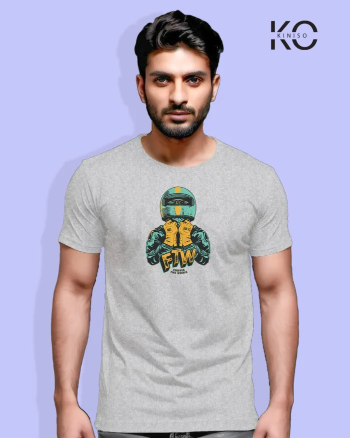 T-Shirts for FTW forever Motorcycle Lover with theme printed for men - Image 5