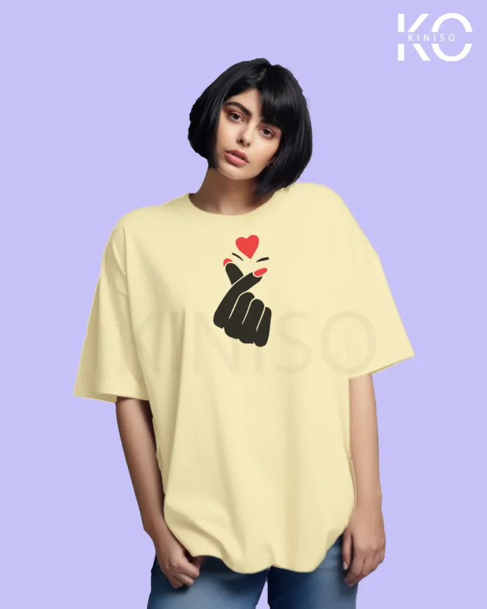 Long Sleeve T-shirts with BTS Finger Heart Design for K-Pop Lovers - Image 6