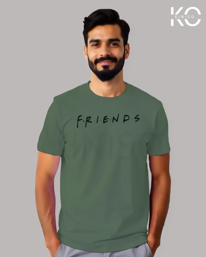 TV Show Lovers t shirts with Friends Logo Printed for men in Bangladesh - Image 4