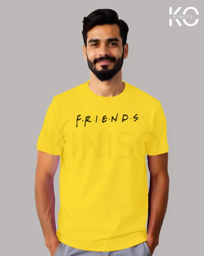 TV Show Lovers t shirts with Friends Logo Printed for men in Bangladesh - Image 2
