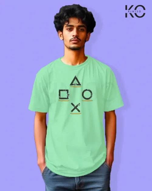 Game Control Logo Pastel Mint