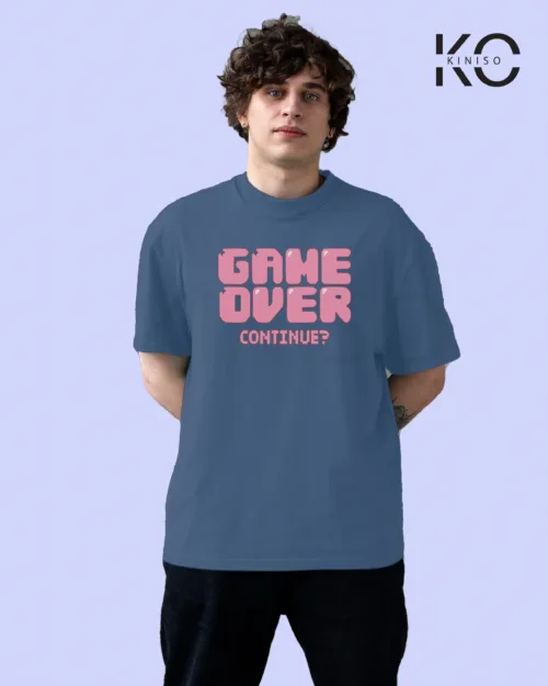 Game Over Pink Glaucous Blue